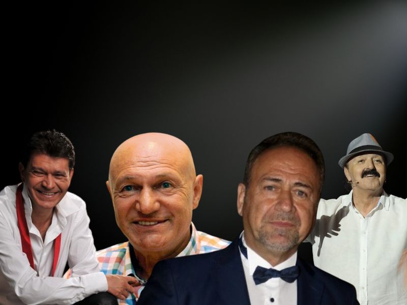 Na slici Sinan Sakić, Šaban Šaulić, Marinko Rokvić i Haris Džinović